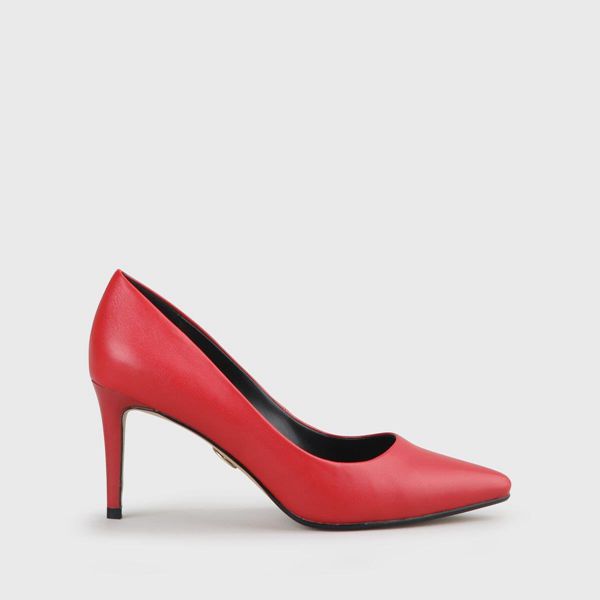 Buffalo Fanny 2 Kırmızı Topuklu Ayakkabı | T7G-4157